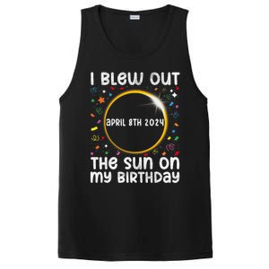 Total Solar Eclipse Birthday April 2024 Funny Quote Totality PosiCharge Competitor Tank