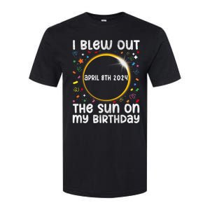 Total Solar Eclipse Birthday April 2024 Funny Quote Totality Softstyle CVC T-Shirt