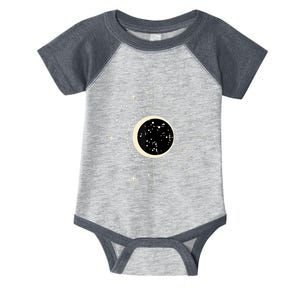 Total Solar Eclipse Moon Sun Stars April 8 Infant Baby Jersey Bodysuit