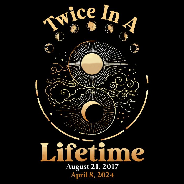 Total Solar Eclipse Twice In A Lifetime 2017 2024 Tote Bag
