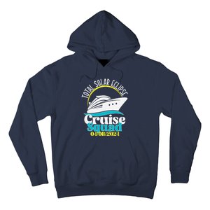 Total Solar Eclipse Cruise Squad 2024 Cruising Vacation Trip Hoodie