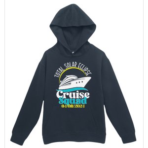 Total Solar Eclipse Cruise Squad 2024 Cruising Vacation Trip Urban Pullover Hoodie