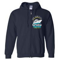 Total Solar Eclipse Cruise Squad 2024 Cruising Vacation Trip Full Zip Hoodie