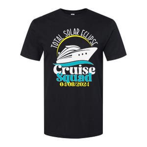 Total Solar Eclipse Cruise Squad 2024 Cruising Vacation Trip Softstyle CVC T-Shirt