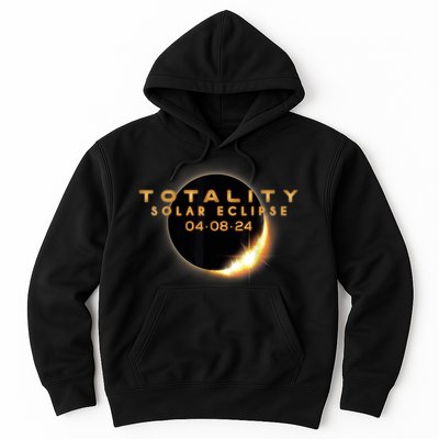 Total Solar Eclipse 04.08.2024 Totality Hoodie
