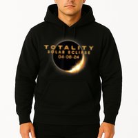 Total Solar Eclipse 04.08.2024 Totality Hoodie