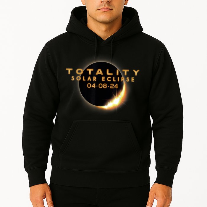 Total Solar Eclipse 04.08.2024 Totality Hoodie