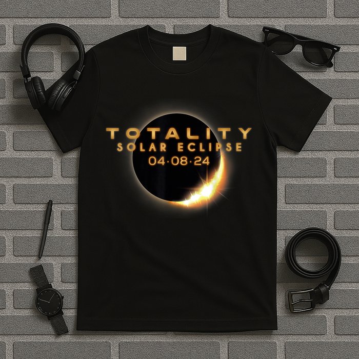 Total Solar Eclipse 04.08.2024 Totality T-Shirt