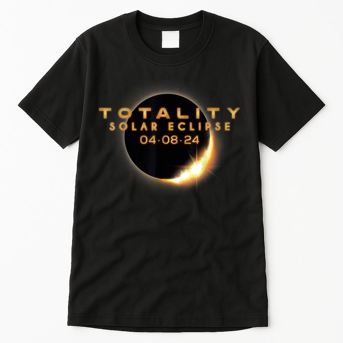 Total Solar Eclipse 04.08.2024 Totality Tall T-Shirt