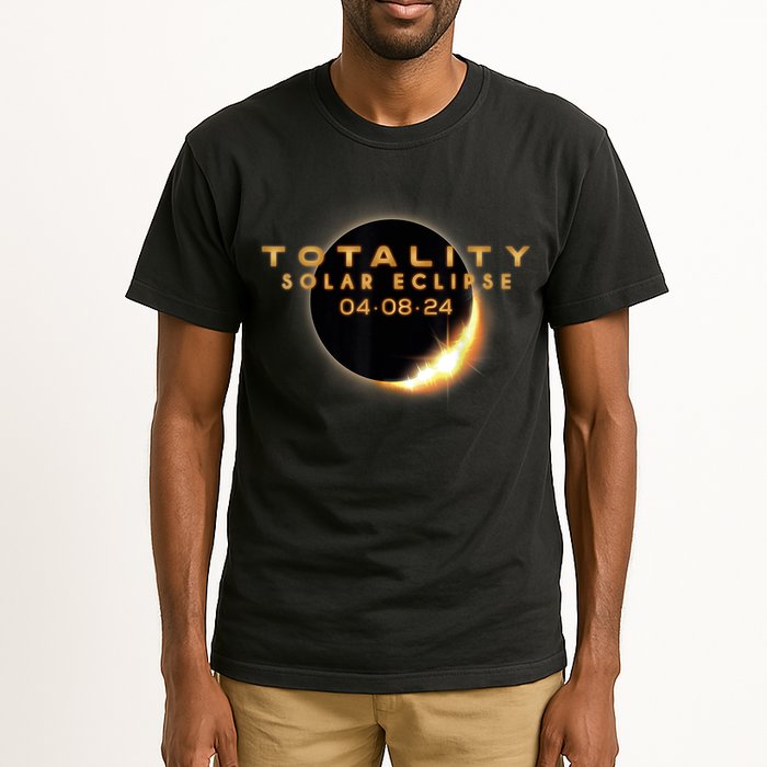 Total Solar Eclipse 04.08.2024 Totality Tall T-Shirt