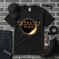 Total Solar Eclipse 04.08.2024 Totality Tall T-Shirt