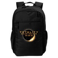Total Solar Eclipse 04.08.2024 Totality Daily Commute Backpack