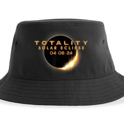 Total Solar Eclipse 04.08.2024 Totality Sustainable Bucket Hat
