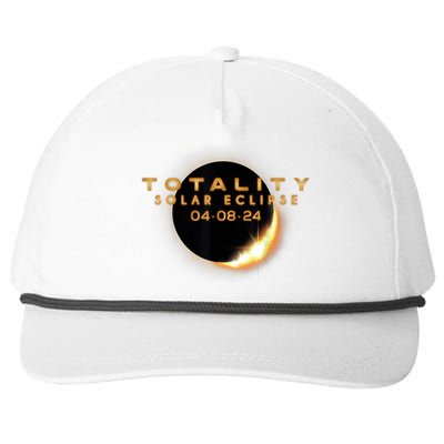 Total Solar Eclipse 04.08.2024 Totality Snapback Five-Panel Rope Hat