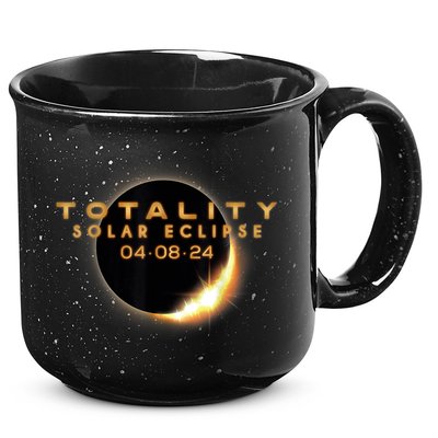 Total Solar Eclipse 04.08.2024 Totality 15oz Campfire Ceramic Mug