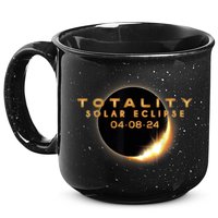 Total Solar Eclipse 04.08.2024 Totality 15oz Campfire Ceramic Mug