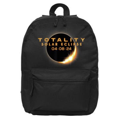 Total Solar Eclipse 04.08.2024 Totality 16 in Basic Backpack