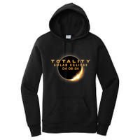 Total Solar Eclipse 04.08.2024 Totality Women's Pullover Hoodie