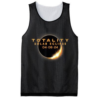Total Solar Eclipse 04.08.2024 Totality Mesh Reversible Basketball Jersey Tank