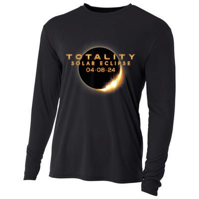Total Solar Eclipse 04.08.2024 Totality Cooling Performance Long Sleeve Crew