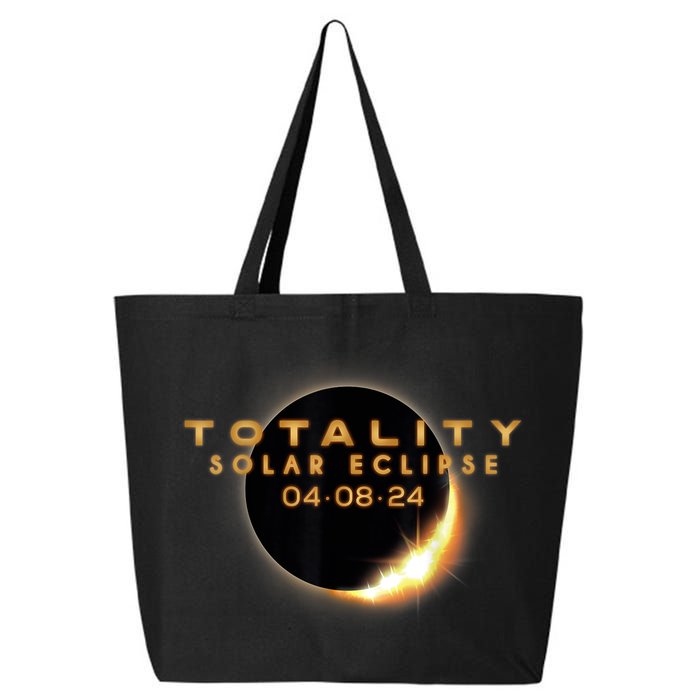 Total Solar Eclipse 04.08.2024 Totality 25L Jumbo Tote