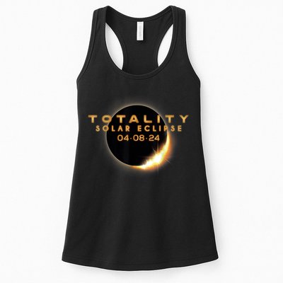 Total Solar Eclipse 04.08.2024 Totality Womens Tank Top