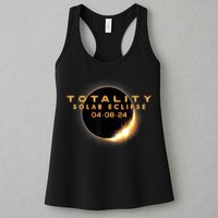 Total Solar Eclipse 04.08.2024 Totality Womens Tank Top