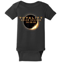 Total Solar Eclipse 04.08.2024 Totality Baby Bodysuit