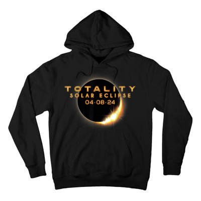 Total Solar Eclipse 04.08.2024 Totality Tall Hoodie