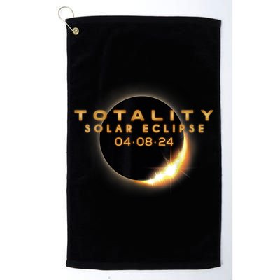 Total Solar Eclipse 04.08.2024 Totality Golf Towel