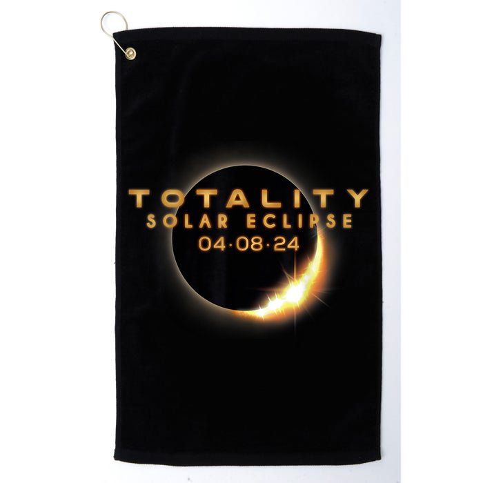 Total Solar Eclipse 04.08.2024 Totality Golf Towel