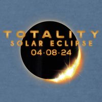 Total Solar Eclipse 04.08.2024 Totality Garment-Dyed Sweatshirt