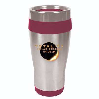 Total Solar Eclipse 04.08.2024 Totality 16oz Travel Tumbler