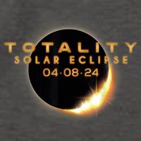 Total Solar Eclipse 04.08.2024 Totality Vector Backpack