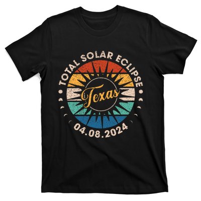 Total Solar Eclipse Texas Eclipse Vintage T-Shirt