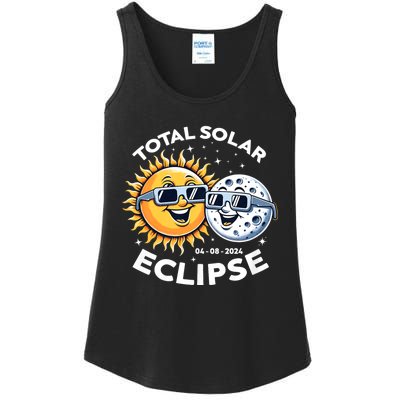 Total Solar Eclipse Totality Monday April 8 2024 Ladies Essential Tank