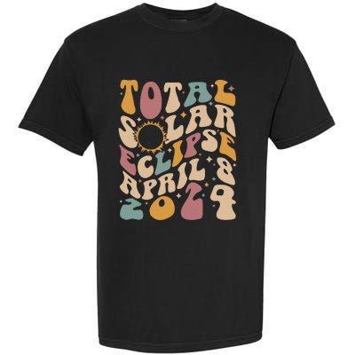 Total Solar Eclipse April 08 2024 Garment-Dyed Heavyweight T-Shirt