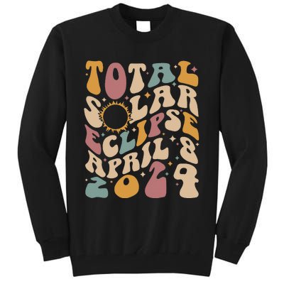 Total Solar Eclipse April 08 2024 Tall Sweatshirt