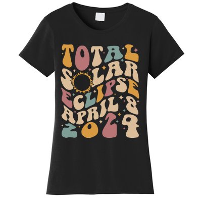 Total Solar Eclipse April 08 2024 Women's T-Shirt