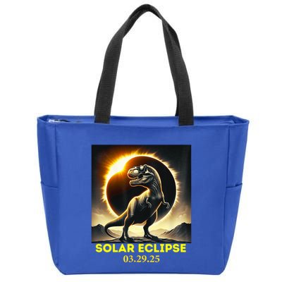 Total Solar Eclipse Trex March 29 2025 America Solar Eclips Gift Zip Tote Bag