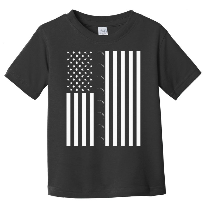 Total Solar Eclipse US American Flag 04.08.2024 Totality Toddler T-Shirt