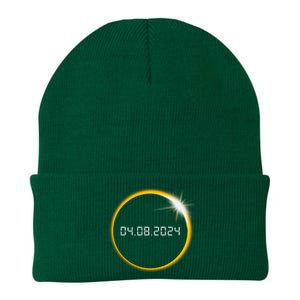 Total Solar Eclipse 2024 Knit Cap Winter Beanie