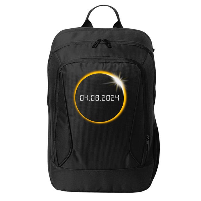 Total Solar Eclipse 2024 City Backpack