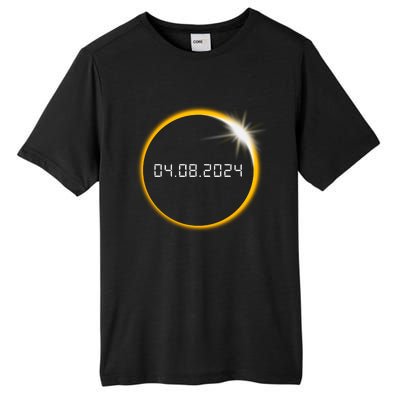 Total Solar Eclipse 2024 Tall Fusion ChromaSoft Performance T-Shirt