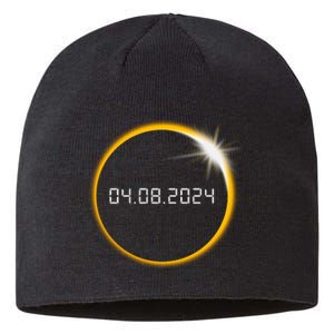 Total Solar Eclipse 2024 Sustainable Beanie