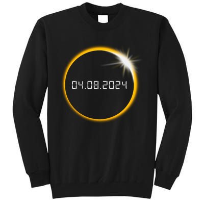 Total Solar Eclipse 2024 Tall Sweatshirt