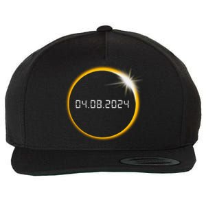 Total Solar Eclipse 2024 Wool Snapback Cap