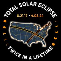 Total Solar Eclipse 2024 Twice In A Lifetime 2017 Totality Cooling Performance Crew T-Shirt