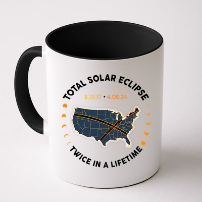 Total Solar Eclipse 2024 Twice In A Lifetime 2017 Totality Coffee Mug