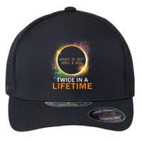Total Solar Eclipse Twice In A Lifetime 2024 Total Eclipse Flexfit Unipanel Trucker Cap
